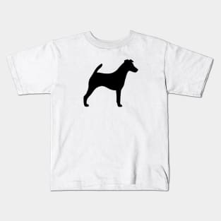 Smooth Fox Terrier Silhouette Kids T-Shirt